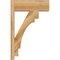 Ekena Millwork Merced Block Rough Sawn Outlooker, Western Red Cedar, 8"W x 22"D x 34"H OUT08X22X34MRC05RWR - alternate 3